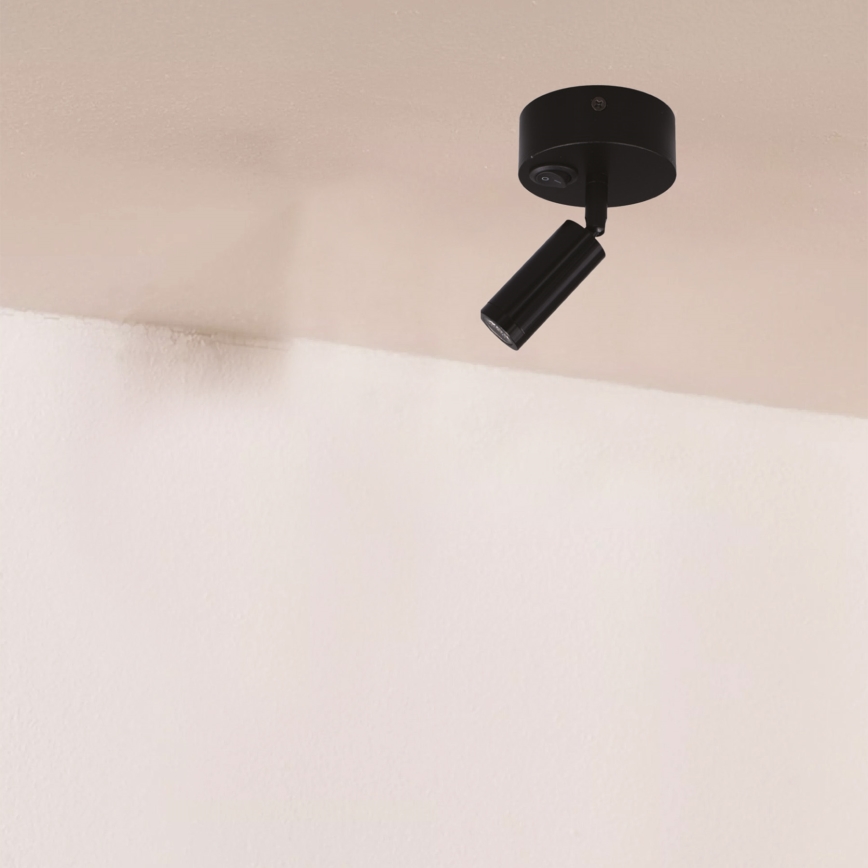 LED väggspotlight ARISTON LED/3W/230V 3000K svart