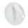 LED väggspotlight IRIS LED/12W/230V 3000K vit