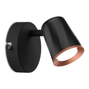 LED Väggspotlight LED/5W/230V 4000K svart