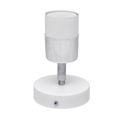 LED väggspotlight TUBSSON 1xGU10/4,8W/230V vit/skinande krom