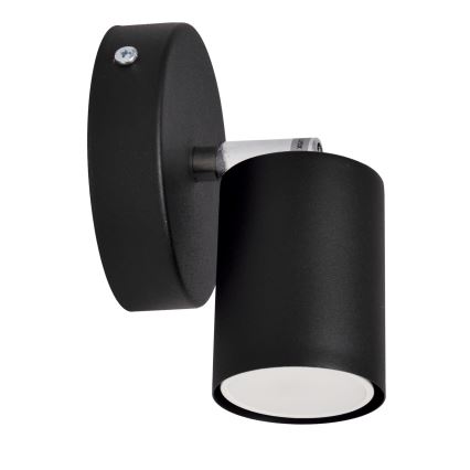 LED väggspotlight TUNE 1xGU10/4,8W/230V svart