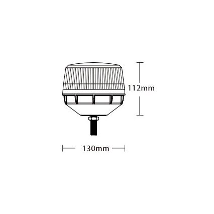 LED varningsljus LED/12-24V IP67