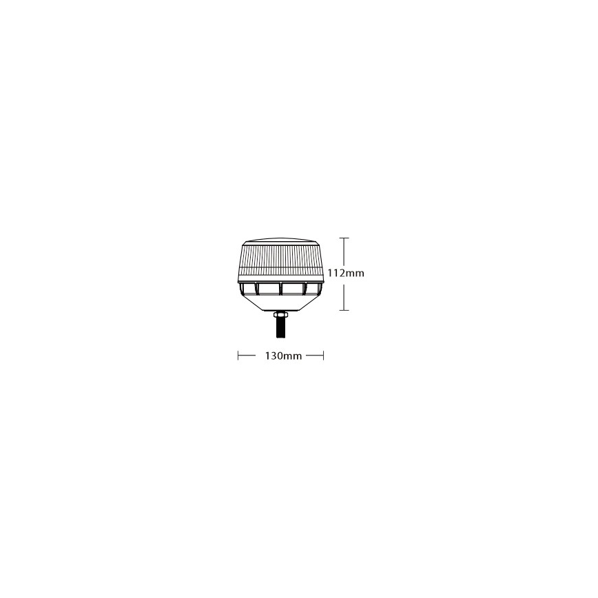 LED varningsljus LED/12-24V IP67