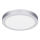 LED ytmonterad/infälld panel 2-i-1 18W/230V 3000/4000/6000K Ø 22,5 cm IP54 silver