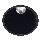 LED2 - Infälld LED badrumsbelysning ZERO LED/10W/230V 4000K CRI 95 IP43 svart diameter 10,9 cm