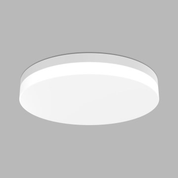 LED2 - LED-badrumstaklampa YPSO LED/30W/230V 3000/4000K IP54 Ø 36 cm vit