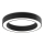 LED2 - LED Dimbar taklampa SATURN LED/50W/230V 3000K/4000K svart