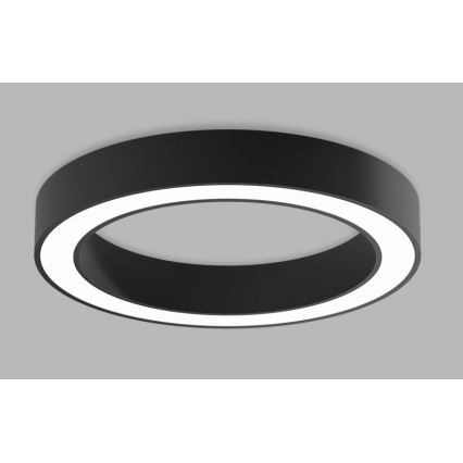 LED2 - LED Dimbar taklampa SATURN LED/50W/230V 3000K/4000K svart