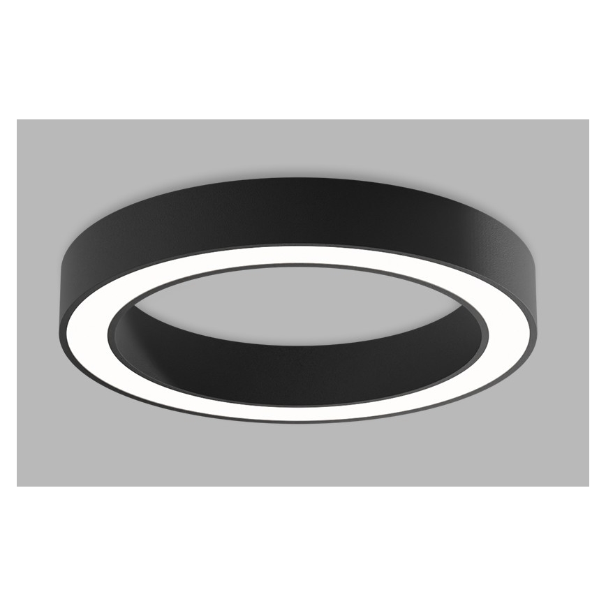 LED2 - LED Dimbar taklampa SATURN LED/50W/230V 3000K/4000K svart