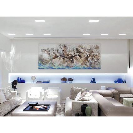 LED2 - LED hängande taklampa för badrum SLIM LED/10W/230V IP43 CRI 90