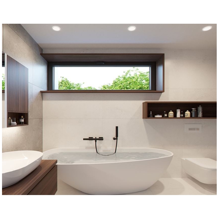 LED2 - LED Infälld spotlight STATIC LED/7W/230V IP44