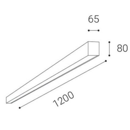 LED2 - LED Infälld Takbelysning LINO LED/30W/230V 3000/3500/4000 vit