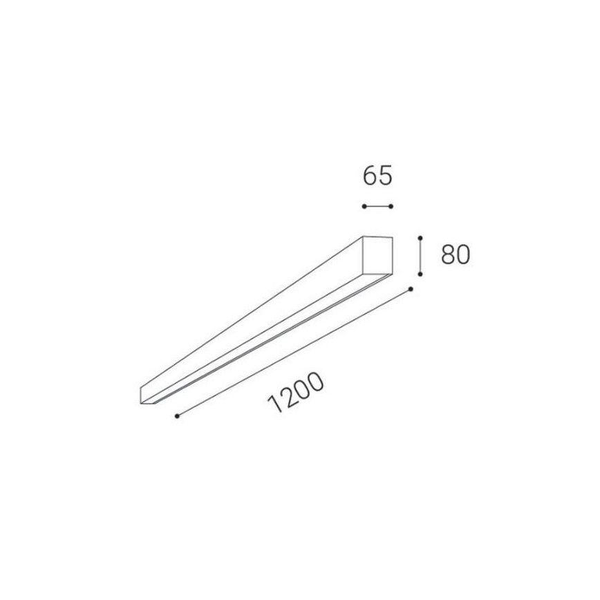 LED2 - LED Infälld Takbelysning LINO LED/30W/230V 3000/3500/4000 vit