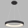 LED2 - LED Ljuskrona med snöre BELLA LED/40W/230V 3000/4000K svart