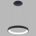 LED2 - LED Ljuskrona med snöre BELLA SLIM LED/38W/230V 3000/4000K svart