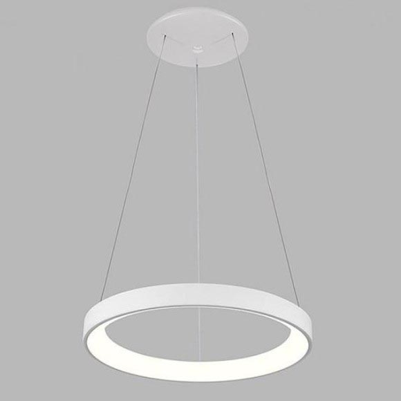 LED2 - LED Ljuskrona med snöre BELLA SLIM LED/38W/230V 3000/4000K vit