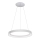LED2 - LED ljuskrona med textilsladd BELLA LED/48W/230V 3000K/4000K vit