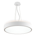LED2 - LED ljuskrona med textilsladd ROTO LED/48W/230V 2700K/3300K/4000K IP40 vit diameter 40 cm