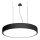 LED2 - LED ljusreglerad ljuskrona på textilsladd MONO LED/100W/230V 3000K/4000K svart