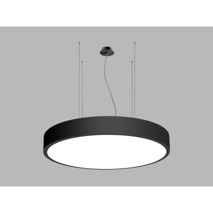 LED2 - LED ljusreglerad ljuskrona på textilsladd MONO LED/100W/230V 3000K/4000K svart