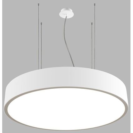 LED2 - LED ljusreglerad ljuskrona på textilsladd MONO LED/153W/230V 3000K/4000K vit