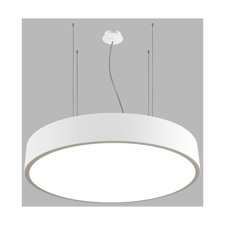 LED2 - LED ljusreglerad ljuskrona på textilsladd MONO LED/153W/230V 3000K/4000K vit