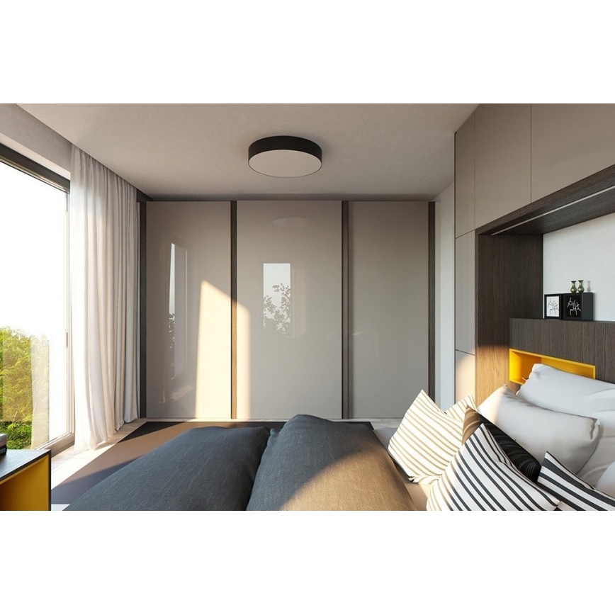 LED2 - LED ljusreglerad taklampa MONO LED/60W/230V 3000K/4000K svart