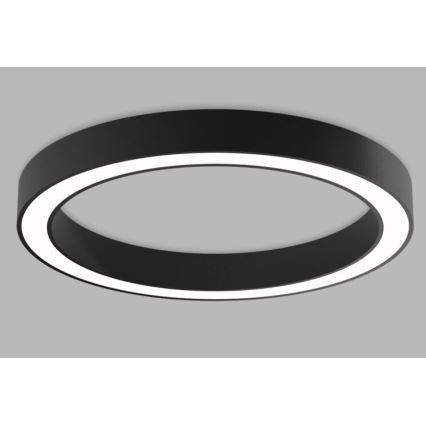 LED2 - LED ljusreglerad taklampa SATURN LED/60W/230V 3000K/4000K svart