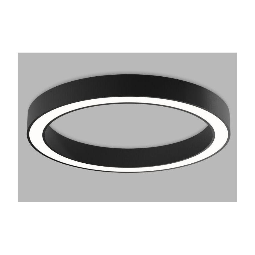 LED2 - LED ljusreglerad taklampa SATURN LED/60W/230V 3000K/4000K svart