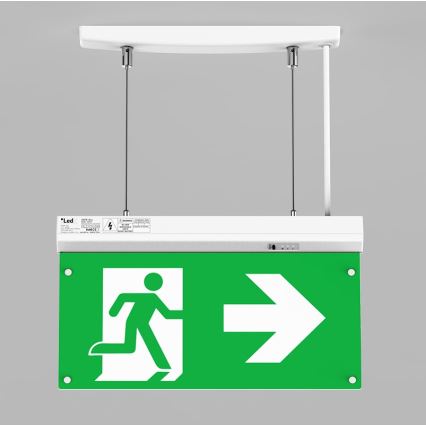 LED2 - LED nödbelysning SAFE ALL LED/2W/3,6V 6000K IP40