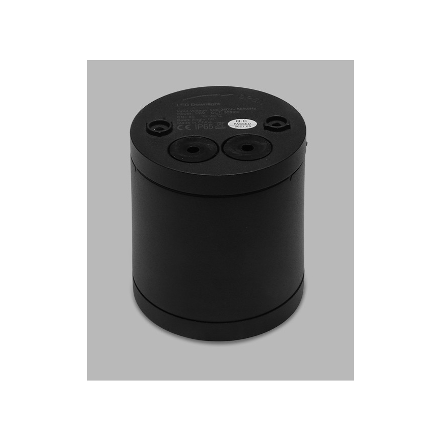 LED2 - LED spotlight för utomhusbruk TUBO LED/10W/230V IP65 3000K/4000K/5700K svart