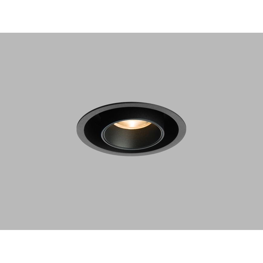 LED2 - LED suspended tak belysning HIDE LED/20W/230V CRI 90 svart