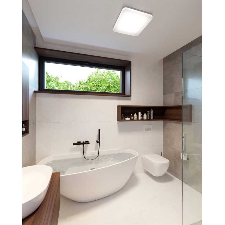 LED2 - LED Takbelysning fyrkantig LED/12W/230V IP54 3000/4000/5700K