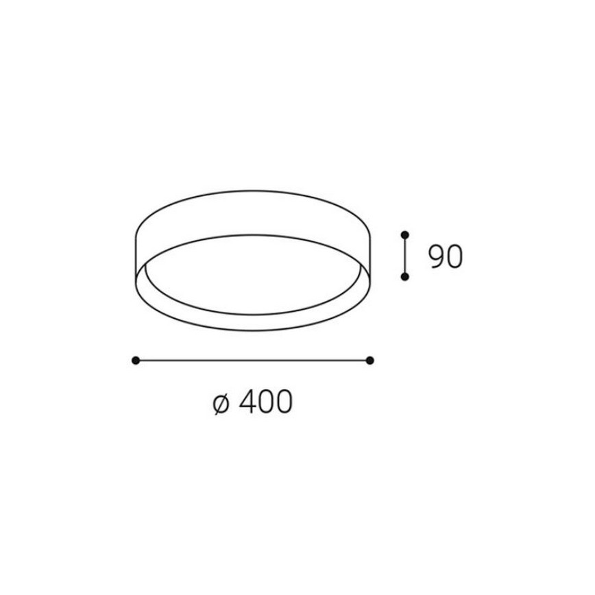 LED2 - LED Takbelysning MILA LED/30W/230V 3000/4000K