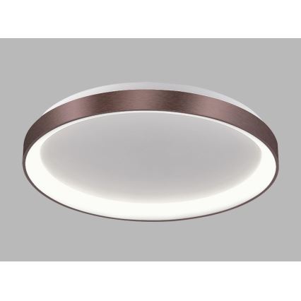 LED2 - LED taklampa BELLA LED/48W/230V 3000K/4000K brun