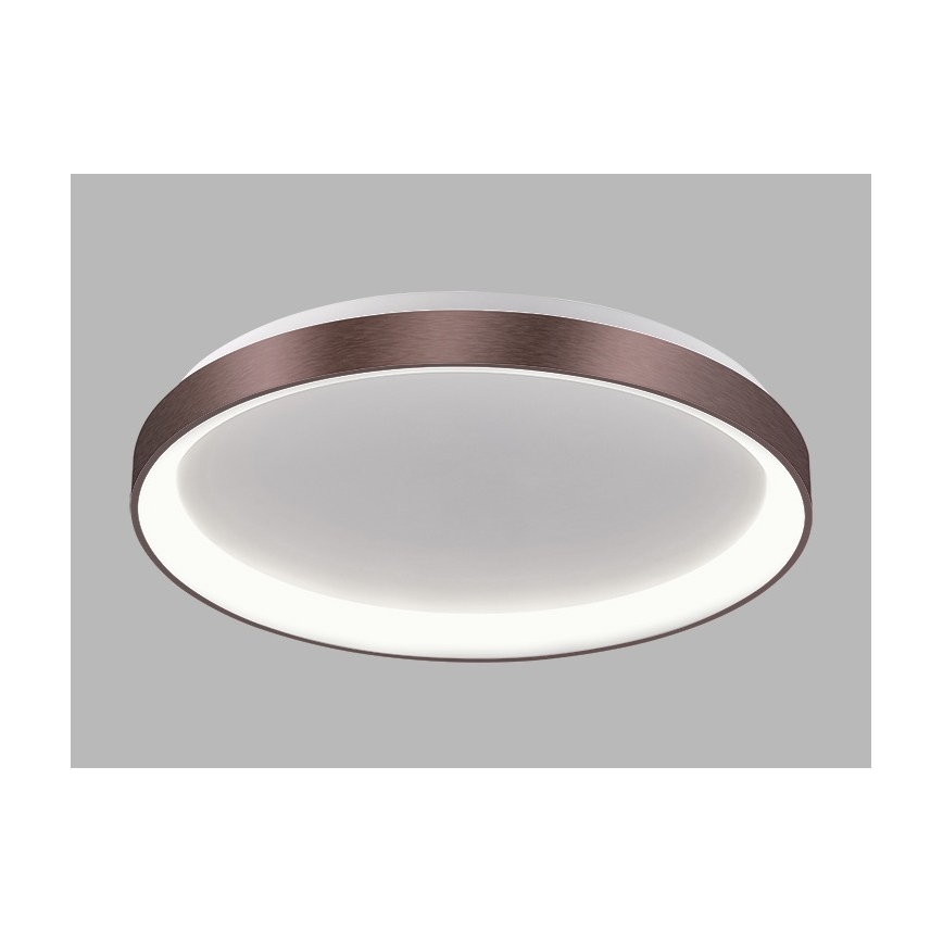 LED2 - LED taklampa BELLA LED/48W/230V 3000K/4000K brun