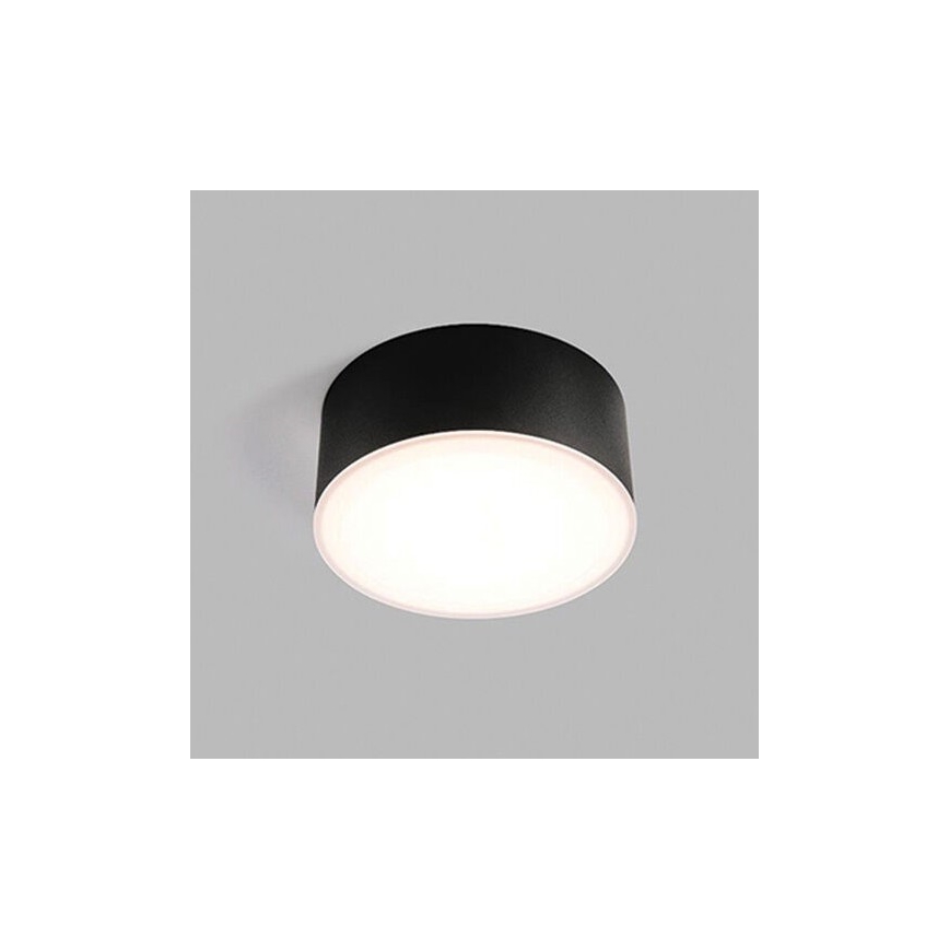 LED2 - LED Taklampa  BUTTON LED/12W/230V CRI 90 black