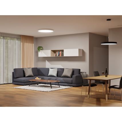 LED2 - LED taklampa MONO SLIM LED/30W/230V 3000/4000K Ø 40 cm vit