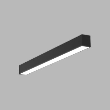 LED2 - LED taklampa NOLI LED/30W/230V 3000/3500/4000K 90 cm svart
