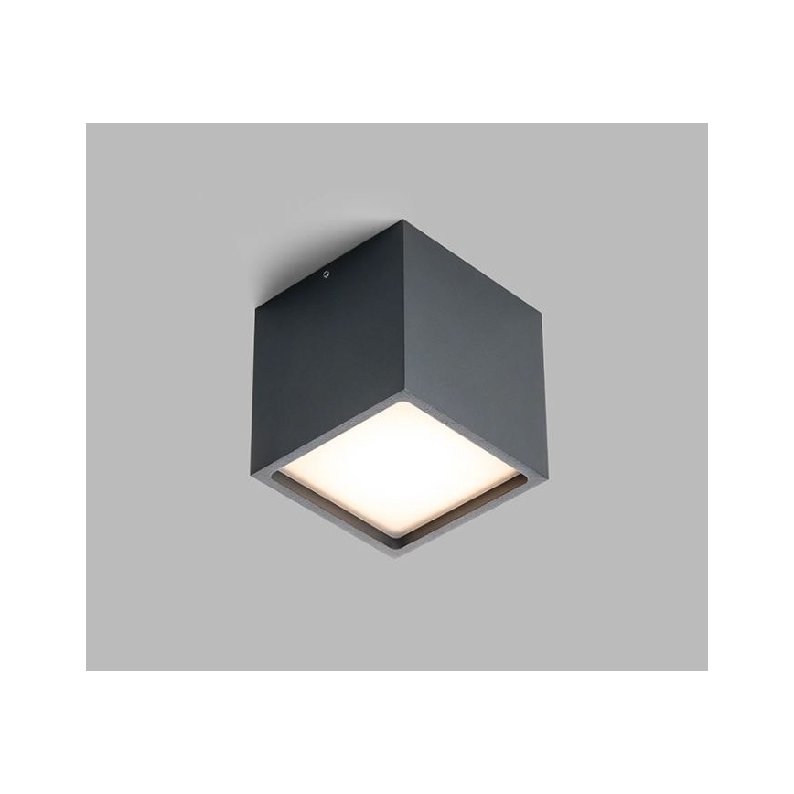 LED2 - LED Utomhus Takbelysning CUBE LED/12W/230V antracit IP54