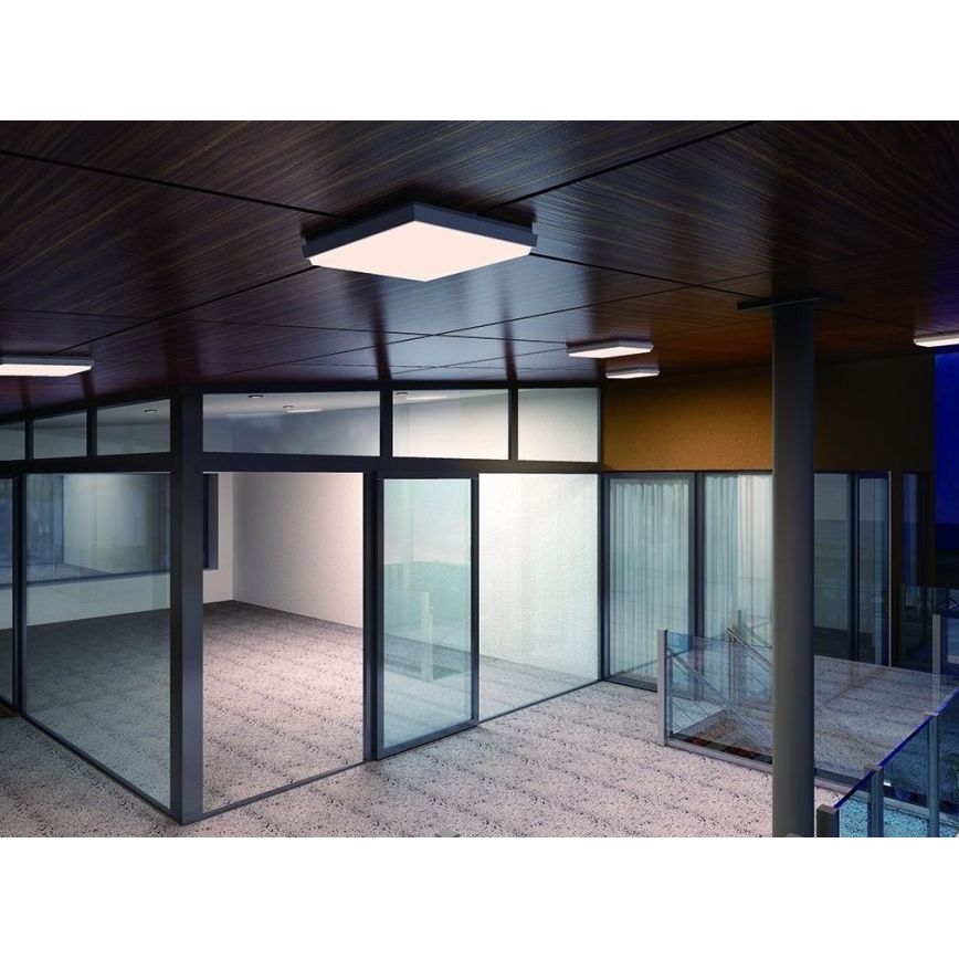 LED2 - LED Utomhus Takbelysning QUADO LED/10W/230V antracit IP54