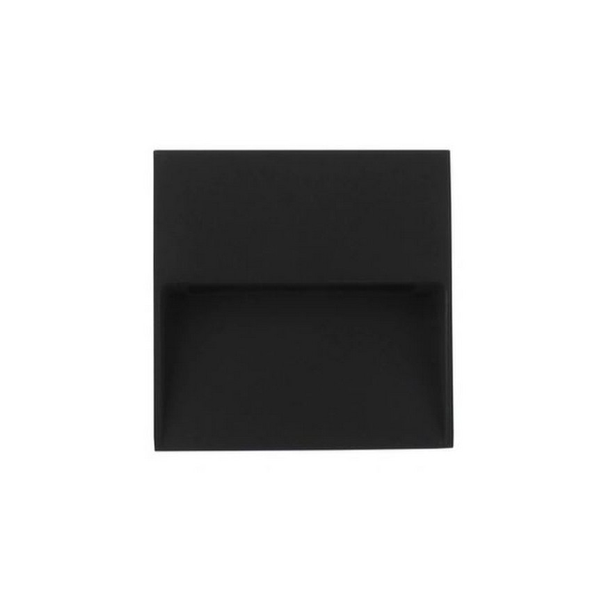 LED2 - LED Utomhus Väggbelysning STEP ON LED/3W/230V antracit IP54