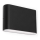LED2 - LED vägglampa för utomhusbruk FLAT 2xLED/3W/230V IP65 3000K/4000K/5700K svart