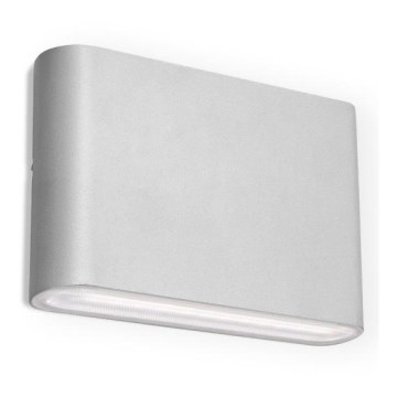 LED2 - LED vägglampa för utomhusbruk FLAT 2xLED/3W/230V IP65 3000K/4000K/5700K vit
