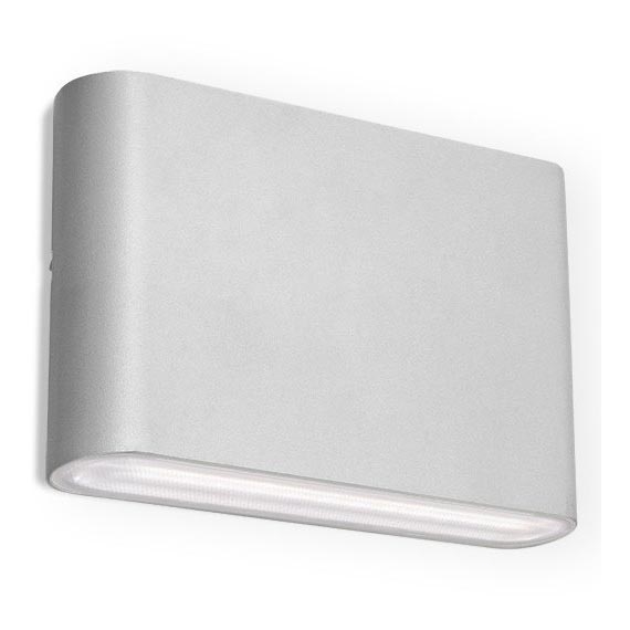 LED2 - LED vägglampa för utomhusbruk FLAT 2xLED/3W/230V IP65 3000K/4000K/5700K vit
