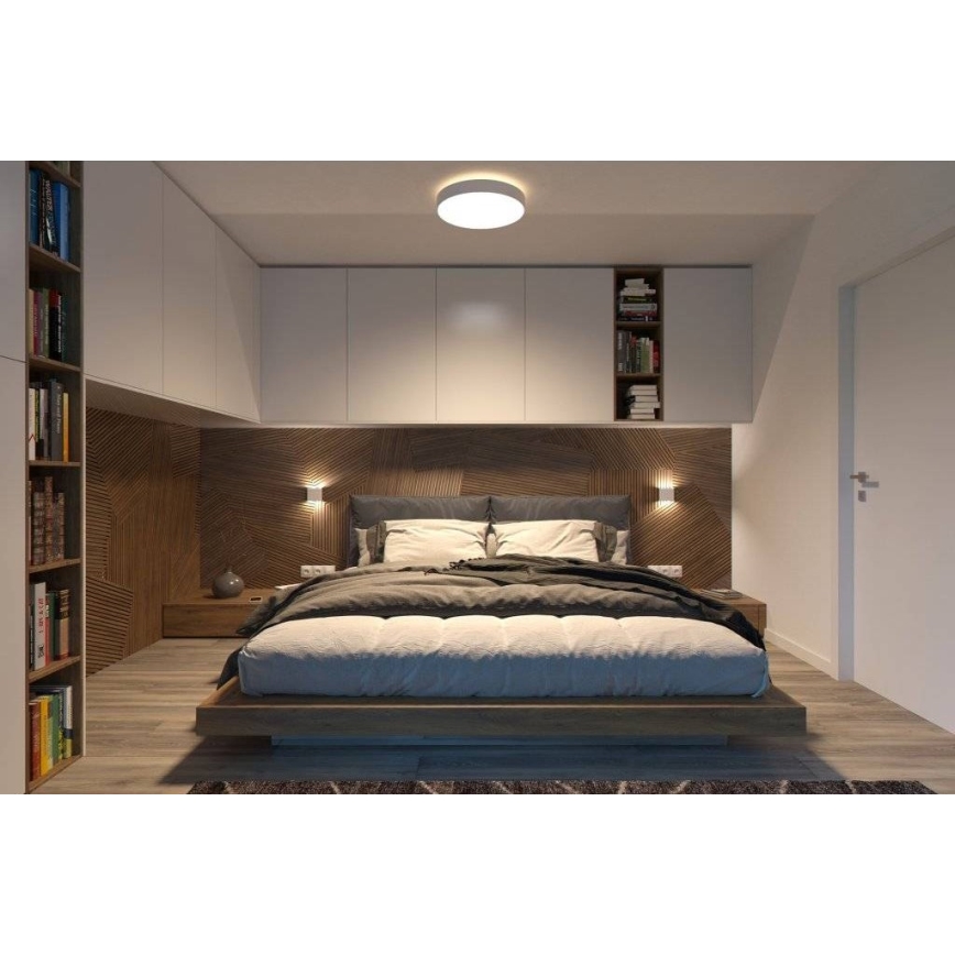 LED2 - LED vägglampa för utomhusbruk FLAT 2xLED/3W/230V IP65 3000K/4000K/5700K vit