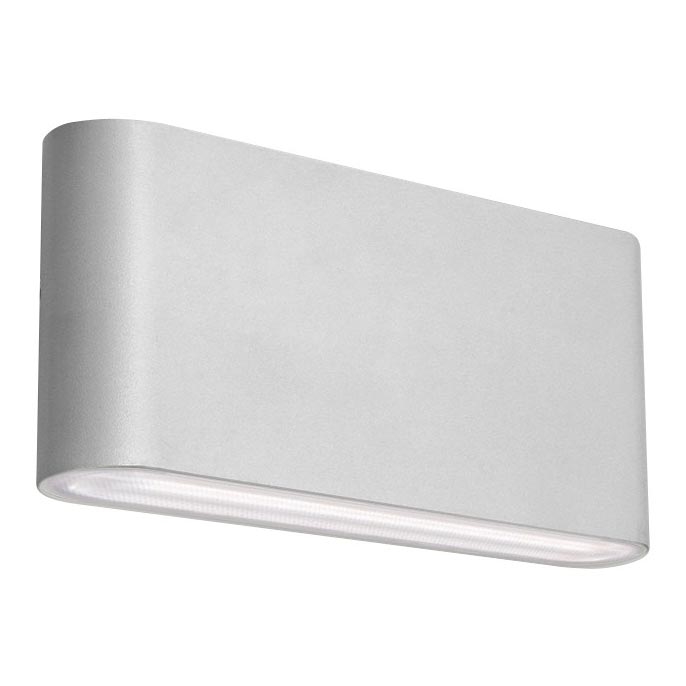 LED2 - LED vägglampa för utomhusbruk FLAT 2xLED/5W/230V IP65