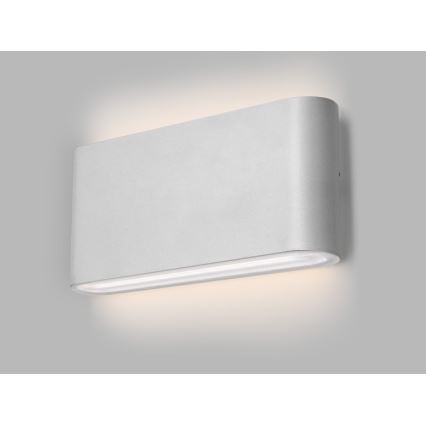LED2 - LED vägglampa för utomhusbruk FLAT 2xLED/5W/230V IP65