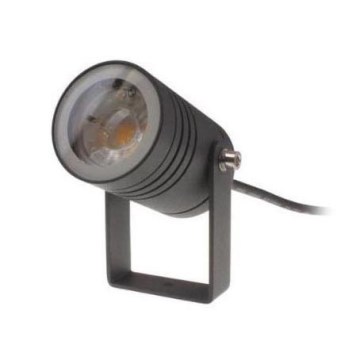 LED2 - Strålkastare NAVY 1xGU10/42W/230V antracit IP54