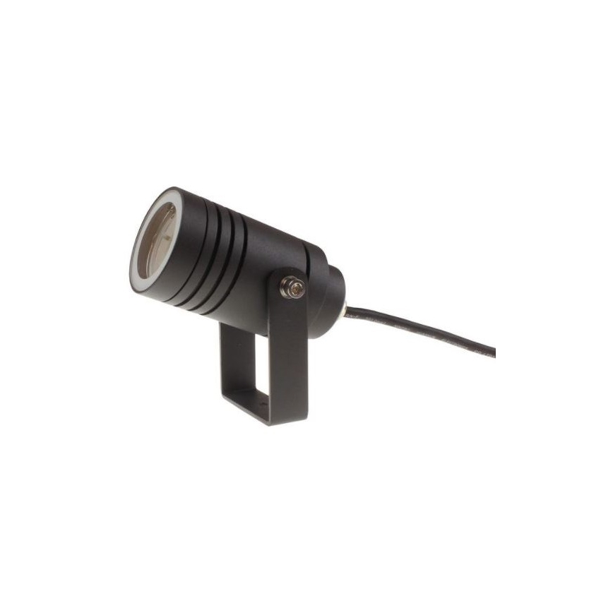 LED2 - Strålkastare NAVY 1xGU10/42W/230V antracit IP54